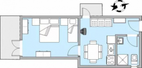 Apartment Blue
